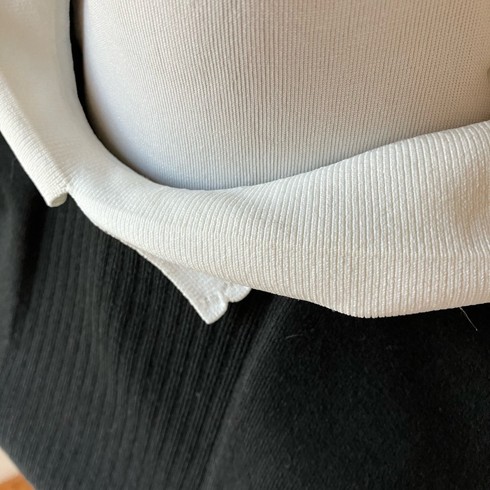 Tory Burch black and white knit dress - Picture 8 of 10